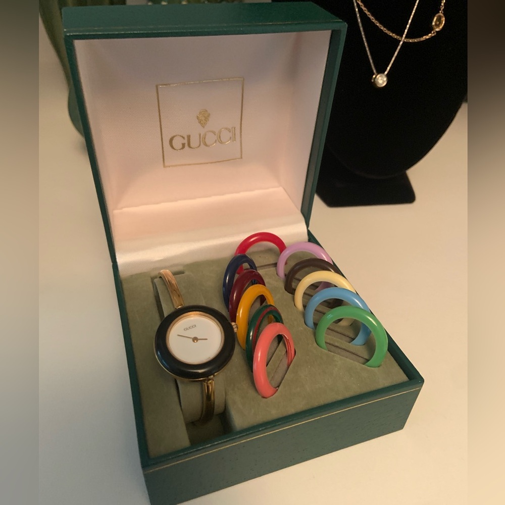 Authentic Gucci Bezel watch
